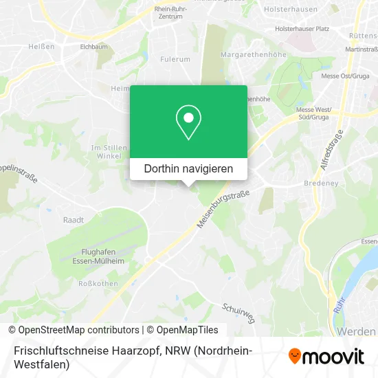 Frischluftschneise Haarzopf Karte