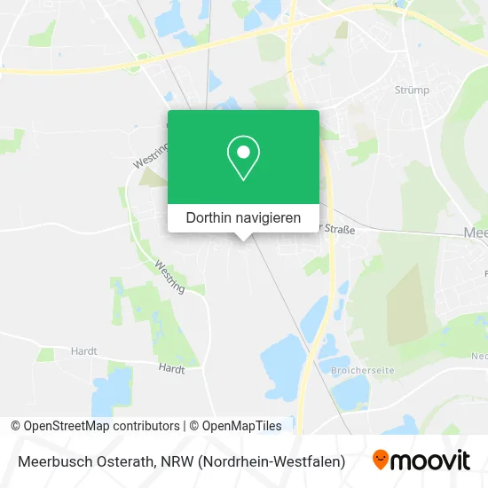 Meerbusch Osterath Karte