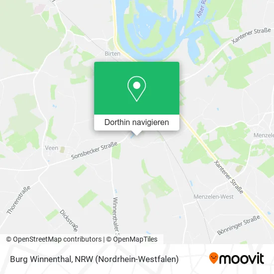 Burg Winnenthal Karte