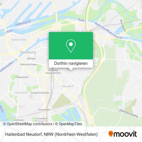 Hallenbad Neudorf Karte