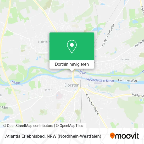 Atlantis Erlebnisbad Karte