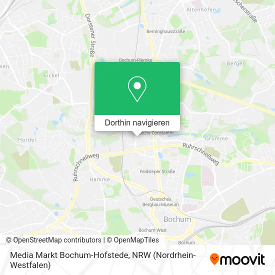 Media Markt Bochum-Hofstede Karte