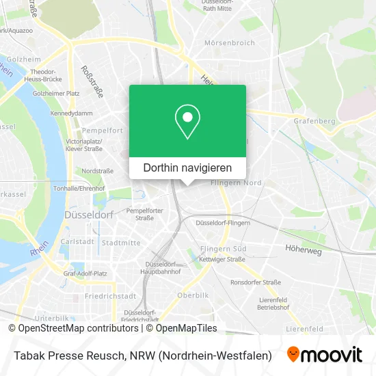 Tabak Presse Reusch Karte