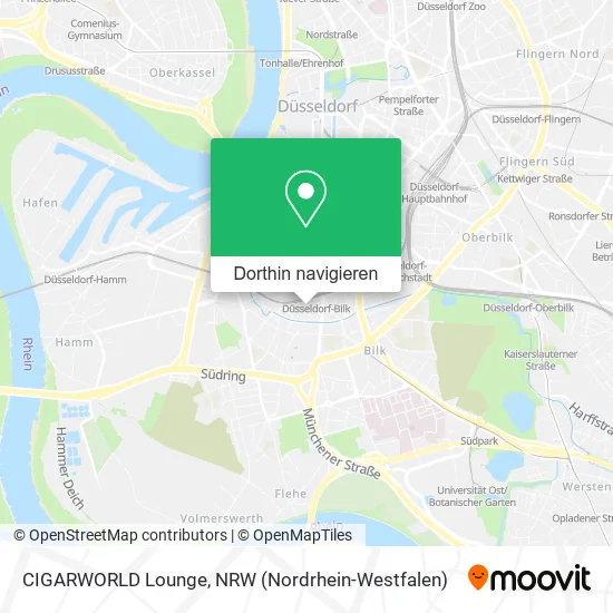 CIGARWORLD Lounge Karte