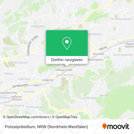 Polizeipräsidium Karte