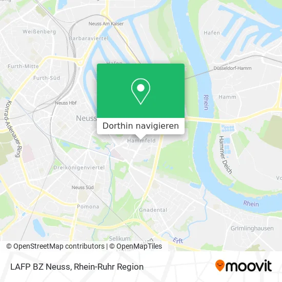 LAFP BZ Neuss Karte