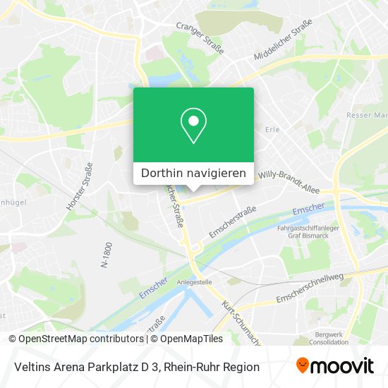 Veltins Arena Parkplatz D 3 Karte