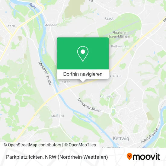 Parkplatz Ickten Karte