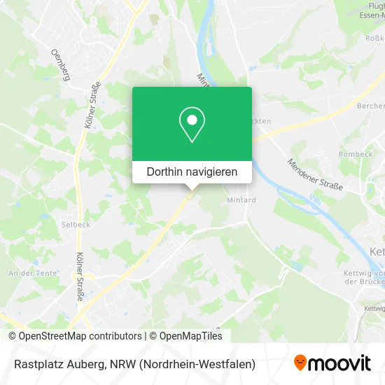 Rastplatz Auberg Karte