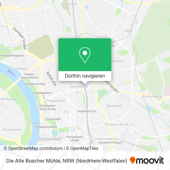 Die Alte Buscher Mühle Karte