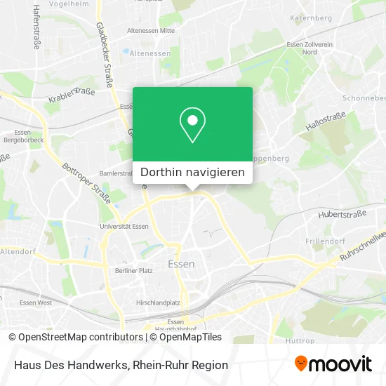 Haus Des Handwerks Karte