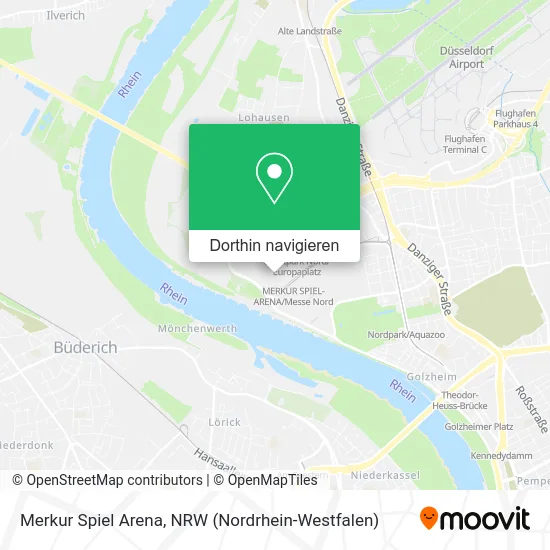 Merkur Spiel Arena Karte