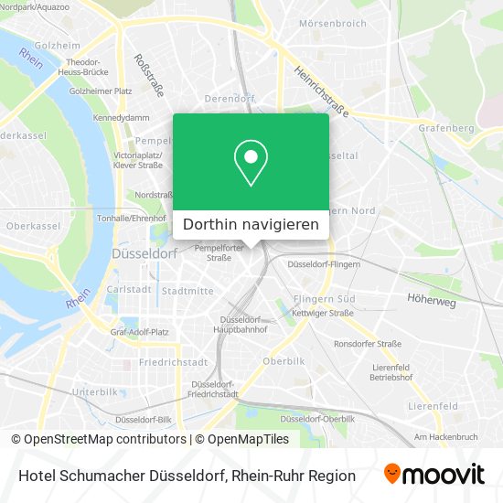 Hotel Schumacher Düsseldorf Karte