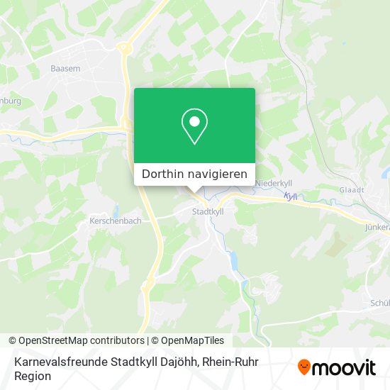 Karnevalsfreunde Stadtkyll Dajöhh Karte