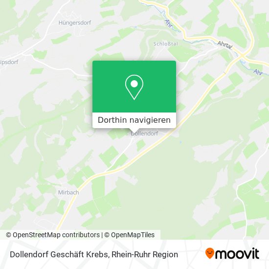 Dollendorf Geschäft Krebs Karte