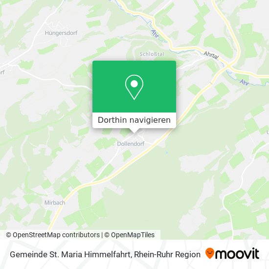 Gemeinde St. Maria Himmelfahrt Karte