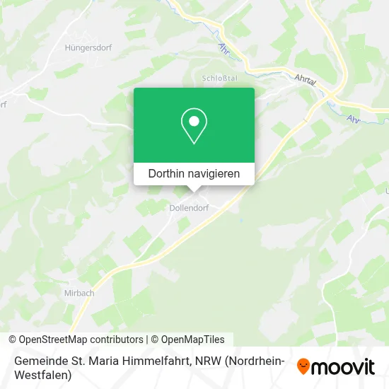 Gemeinde St. Maria Himmelfahrt Karte