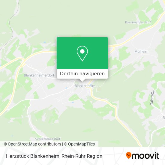 Herzstück Blankenheim Karte