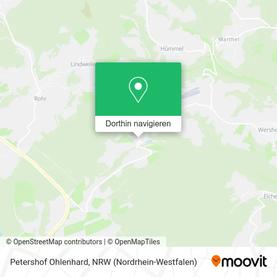 Petershof Ohlenhard Karte