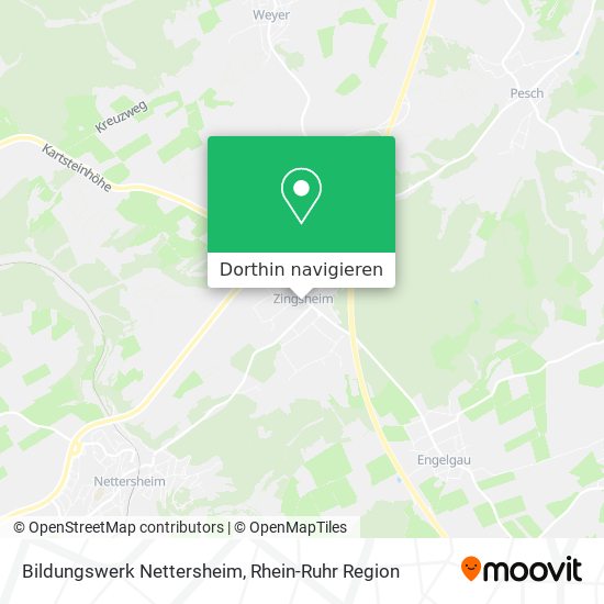 Bildungswerk Nettersheim Karte