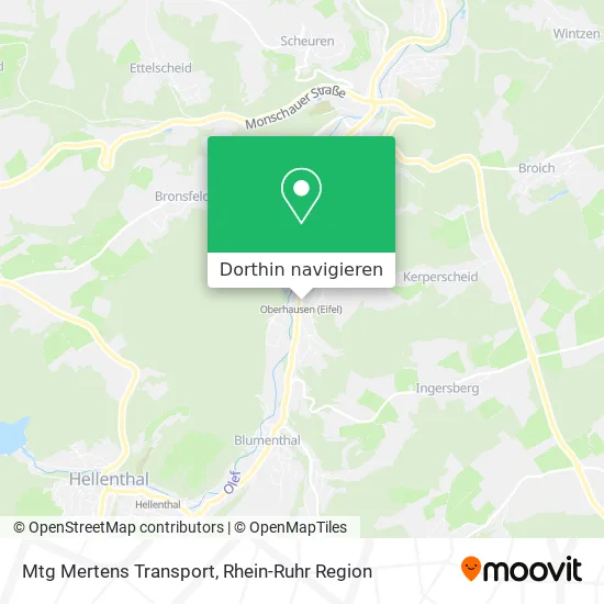 Mtg Mertens Transport Karte