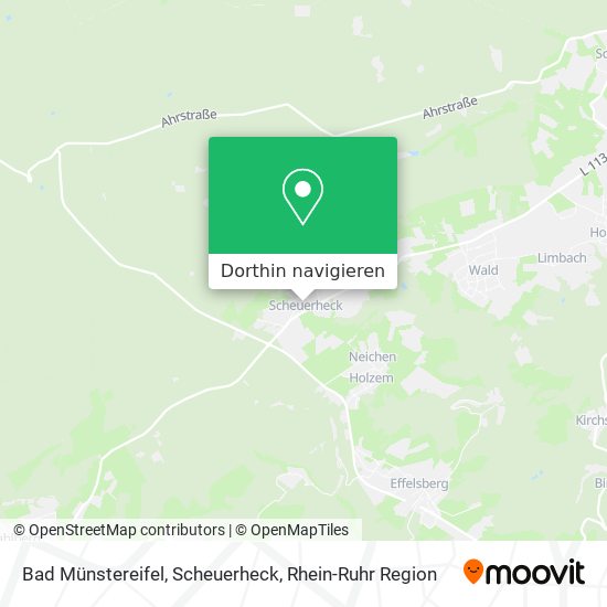 Bad Münstereifel, Scheuerheck Karte
