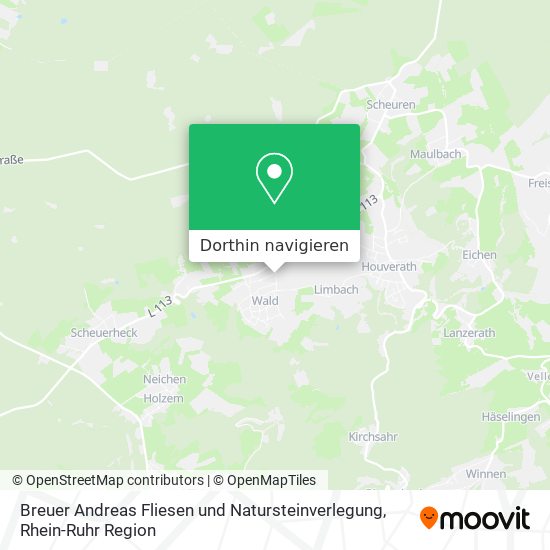 Breuer Andreas Fliesen und Natursteinverlegung Karte