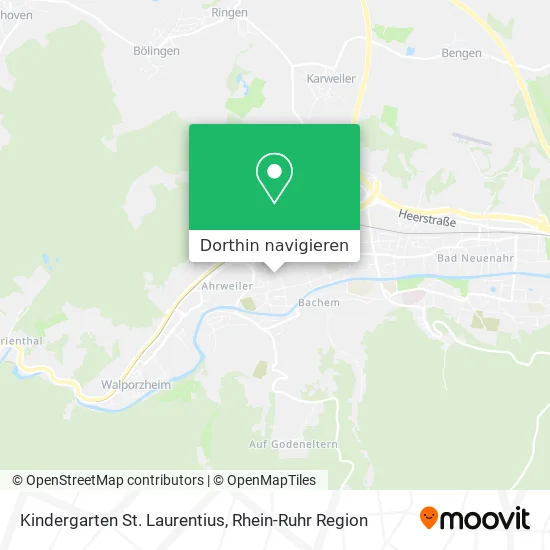 Kindergarten St. Laurentius Karte