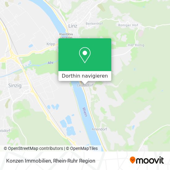 Konzen Immobilien Karte