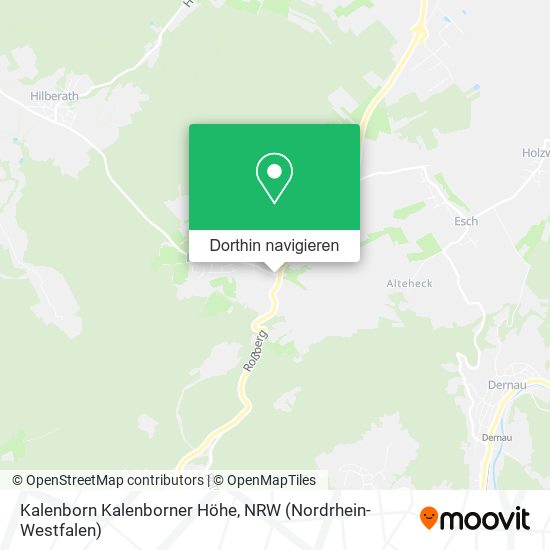 Kalenborn Kalenborner Höhe Karte
