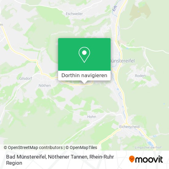 Bad Münstereifel, Nöthener Tannen Karte