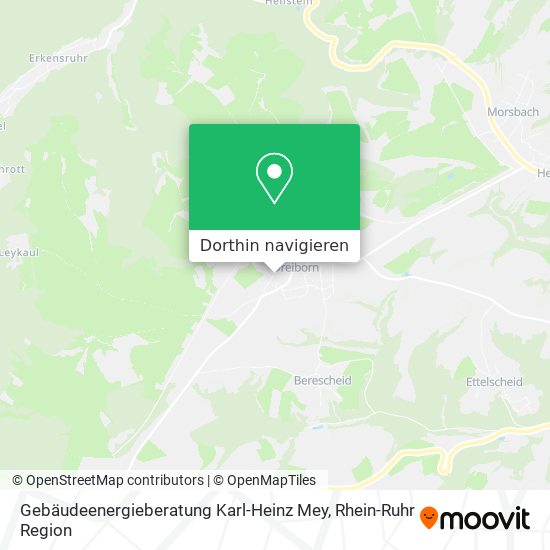Gebäudeenergieberatung Karl-Heinz Mey Karte