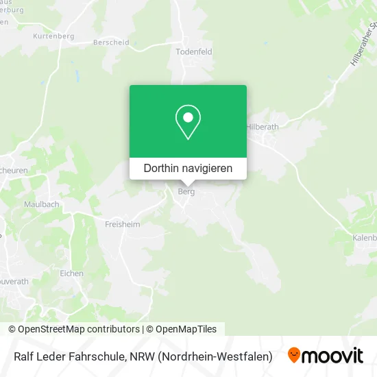 Ralf Leder Fahrschule Karte