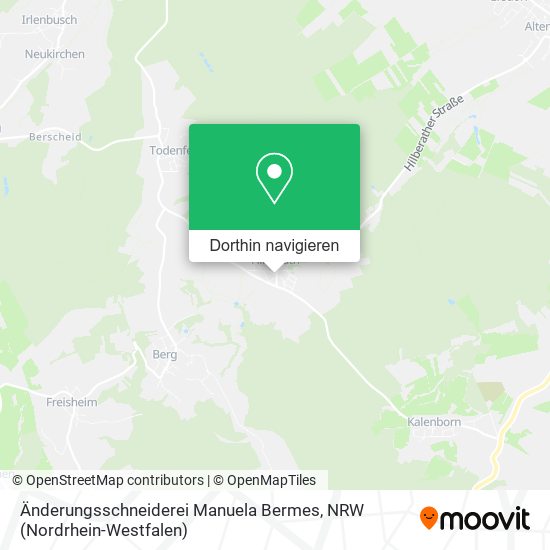 Änderungsschneiderei Manuela Bermes Karte