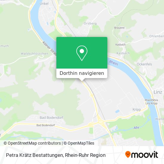 Petra Krätz Bestattungen Karte
