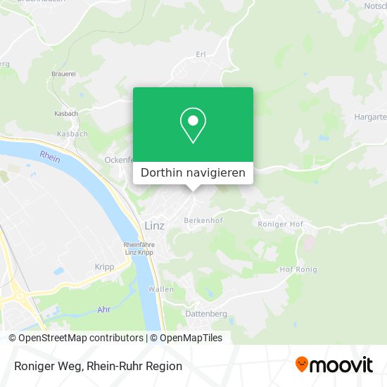 Roniger Weg Karte