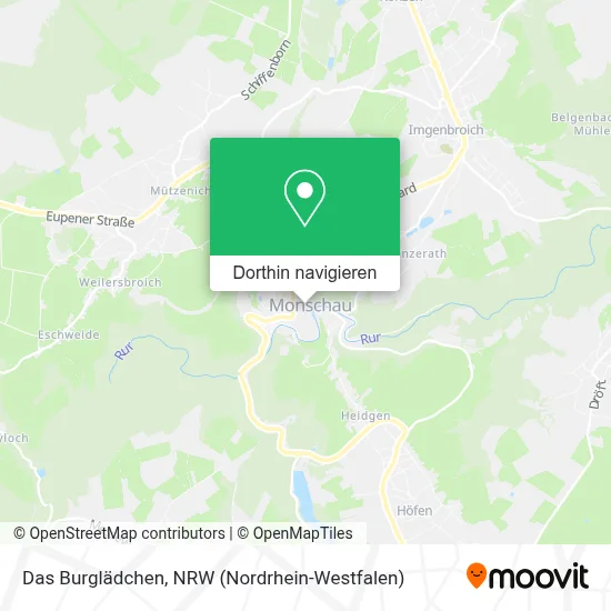 Das Burglädchen Karte