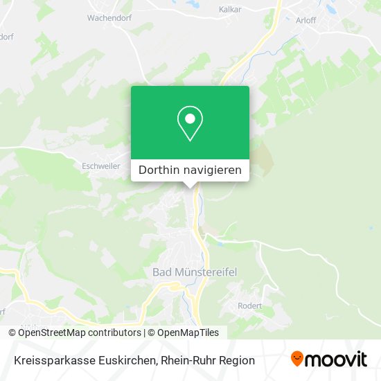 Kreissparkasse Euskirchen Karte