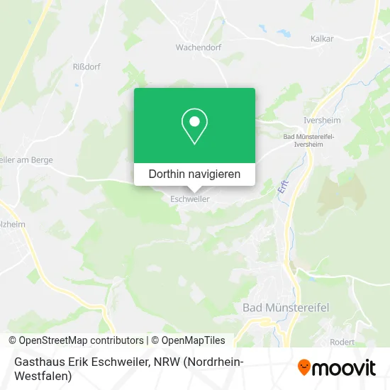 Gasthaus Erik Eschweiler Karte