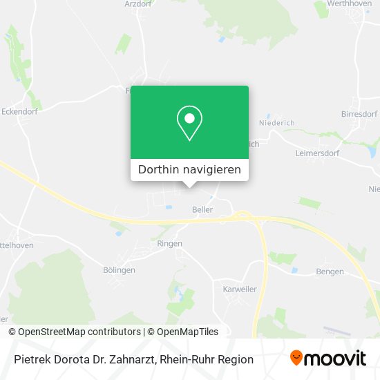 Pietrek Dorota Dr. Zahnarzt Karte
