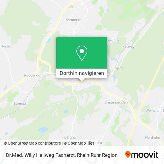 Dr.Med. Willy Hellweg Facharzt Karte