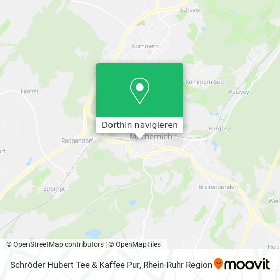 Schröder Hubert Tee & Kaffee Pur Karte