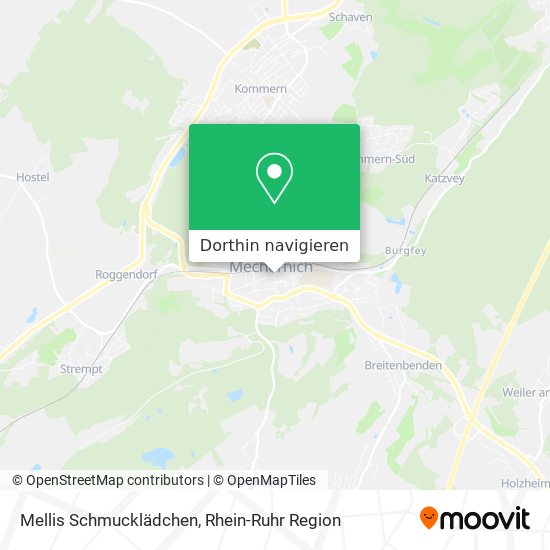 Mellis Schmucklädchen Karte