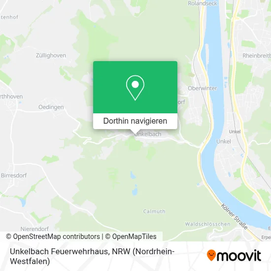 Unkelbach Feuerwehrhaus Karte