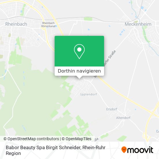 Babor Beauty Spa Birgit Schneider Karte