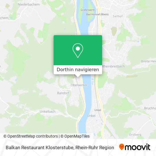 Balkan Restaurant Klosterstube Karte