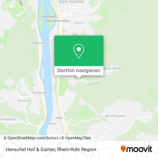 Henschel Hof & Garten Karte