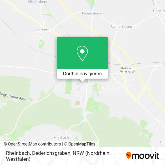 Rheinbach, Dederichsgraben Karte