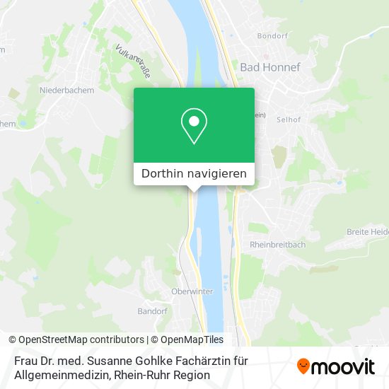 Frau Dr. med. Susanne Gohlke Fachärztin für Allgemeinmedizin Karte