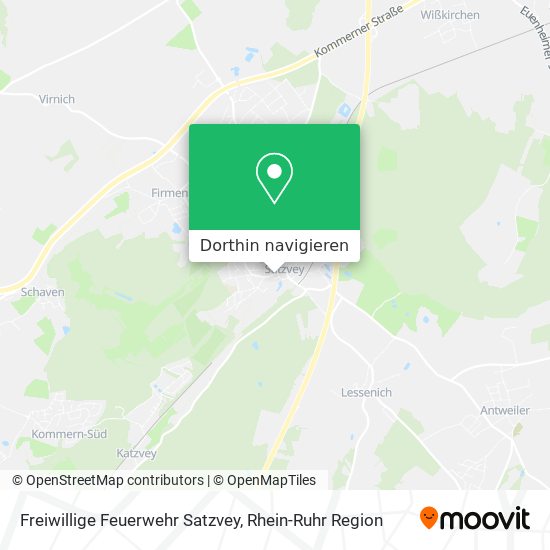 Freiwillige Feuerwehr Satzvey Karte